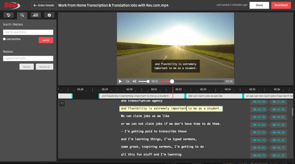 Captioning Software