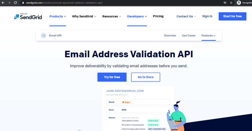 Email Validation Api