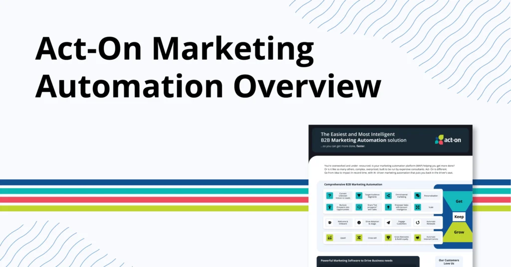 Marketing Automation Overview