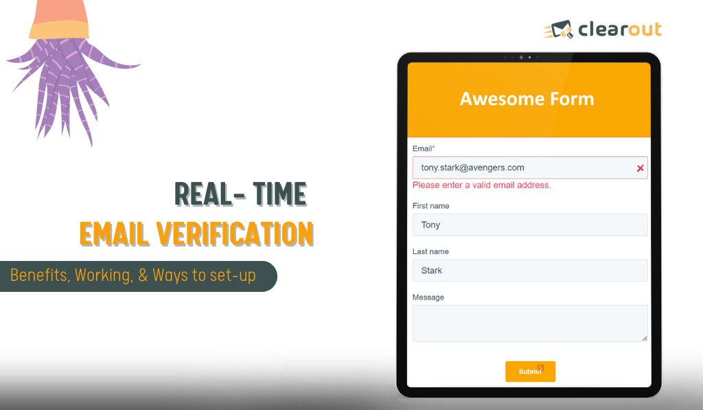 Real-Time Email Validation