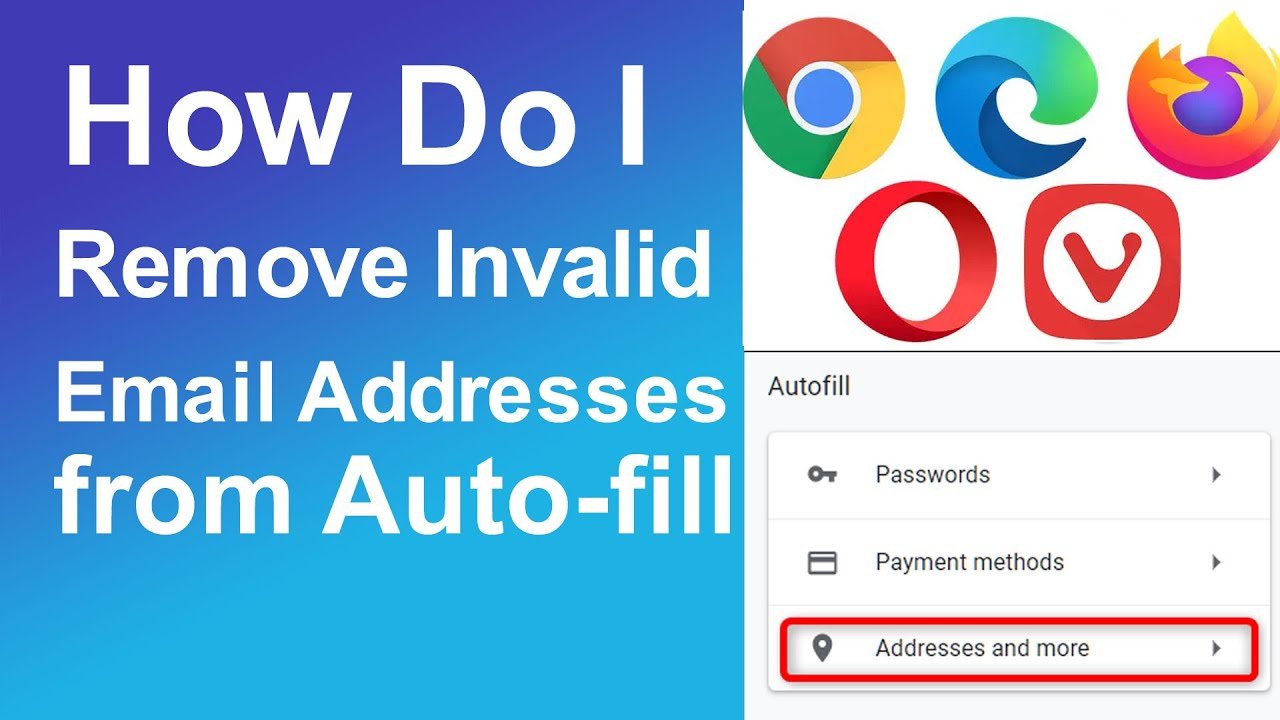 Remove Invalid Emails
