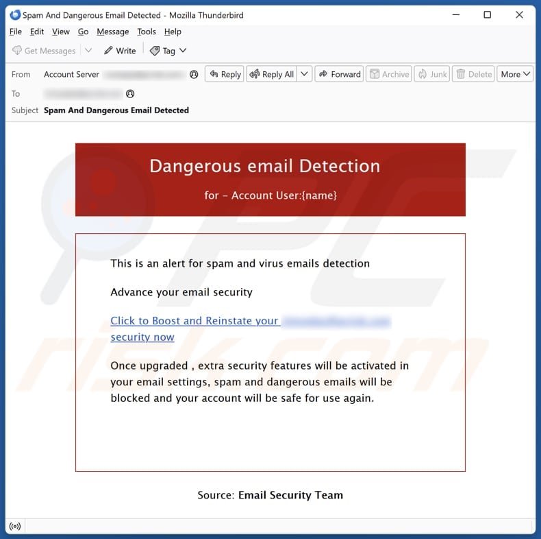 Unsafe Email Detection