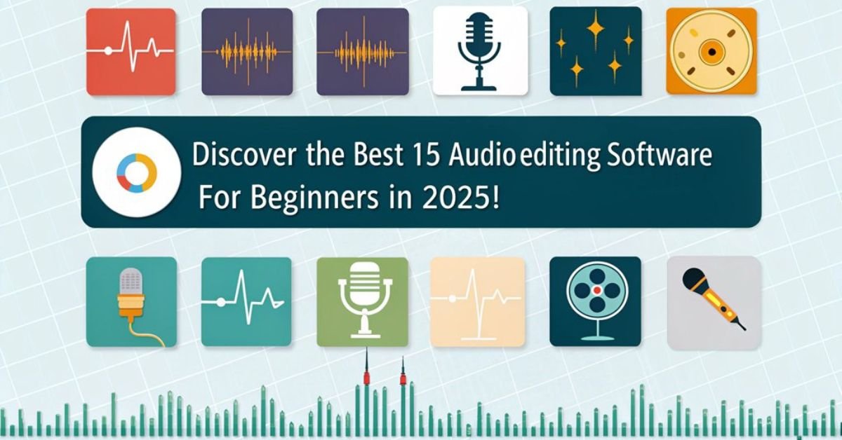 Best 15 Audio Editing Software for Beginners in 2025