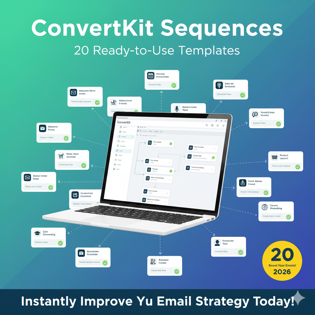 ConvertKit Sequences 20 Ready