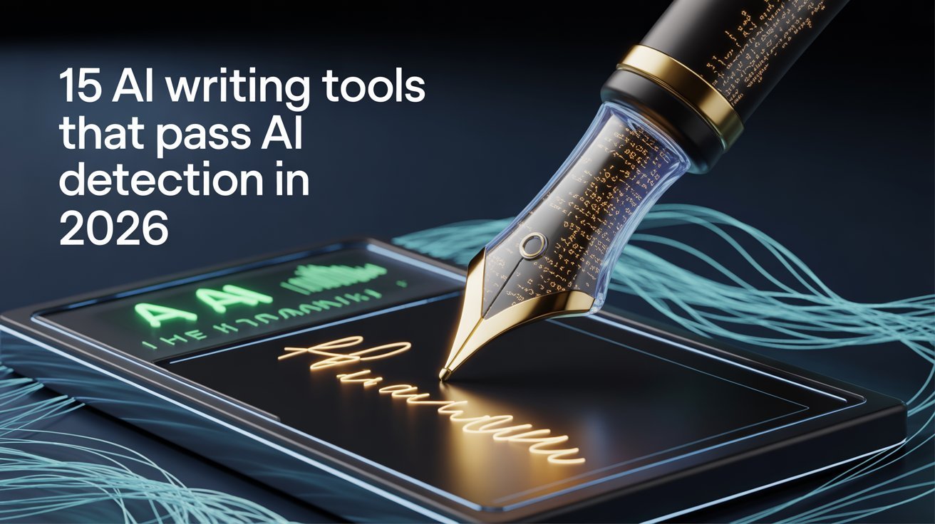 15 AI Writing Tools That Pass AI Detection in 2026