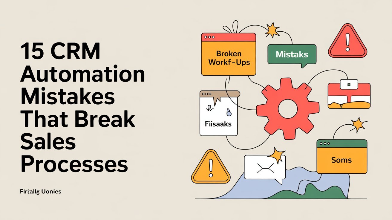 15 CRM Automation Mistakes That Break Sales Processes