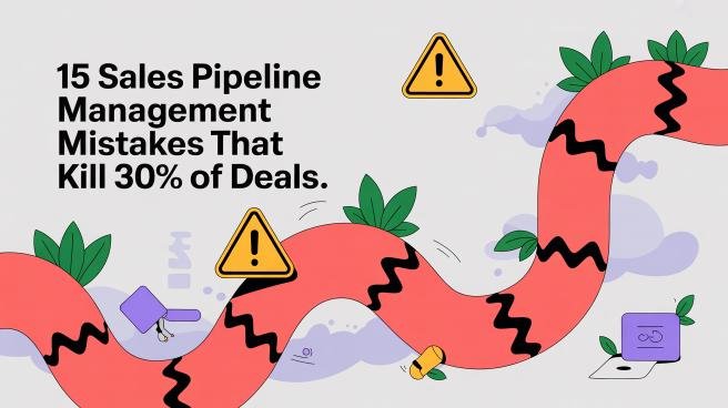 15 Sales Pipeline Management Mistakes That Kill 30% of Deals