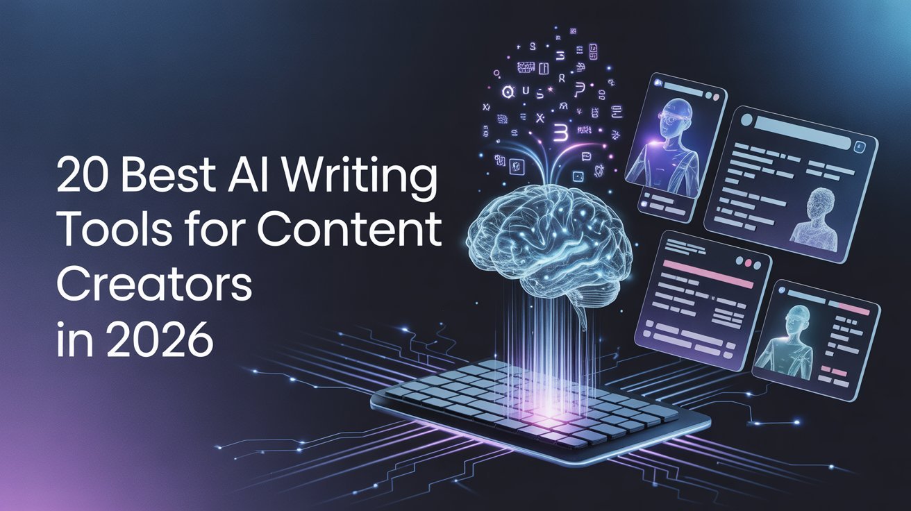 20 Best AI Writing Tools for Content Creators in 2026