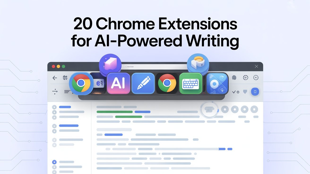 20 Chrome Extensions for AI-Powered Writing