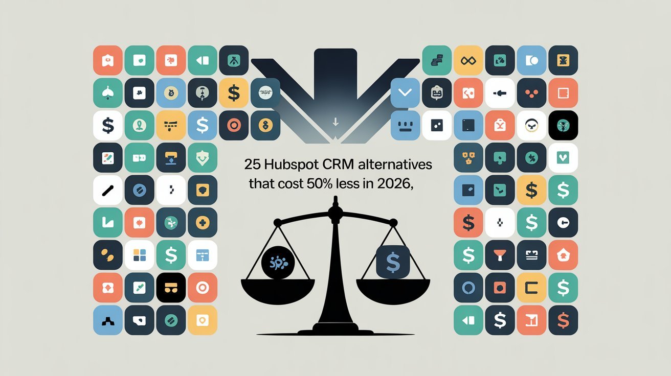 25 HubSpot CRM Alternatives That Cost 50% Less in 2026