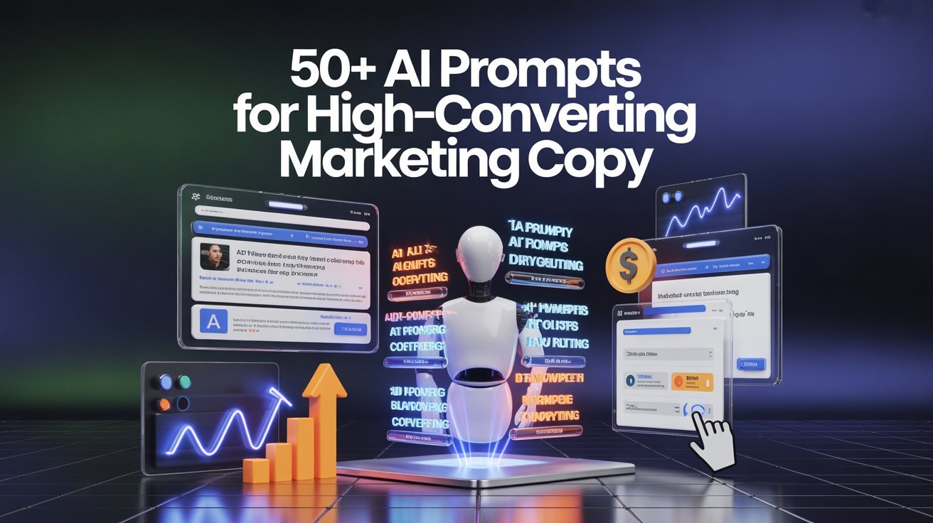 50+ AI Prompts for High-Converting Marketing Copy