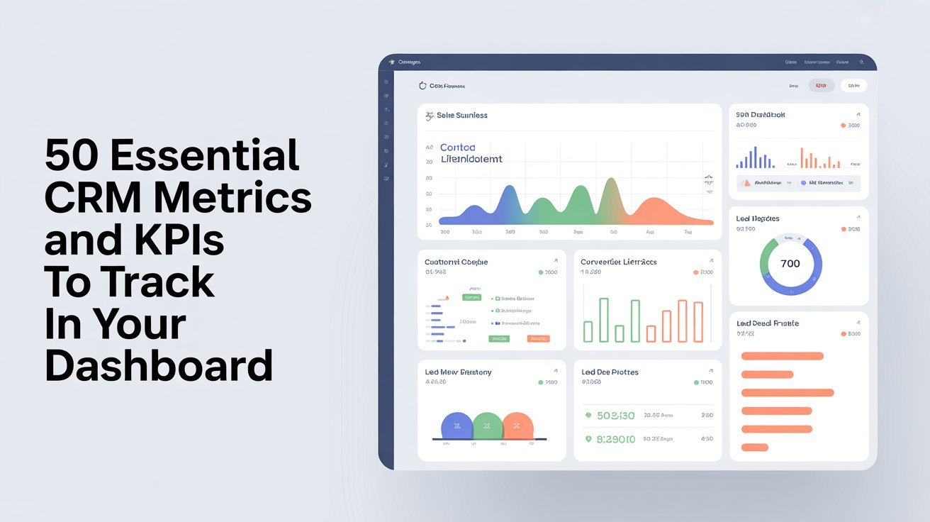 50 Essential CRM Metrics and KPIs to Track in Your Dashboard