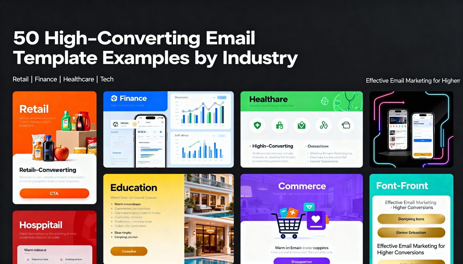 50 High-Converting Email Template Examples by Industry