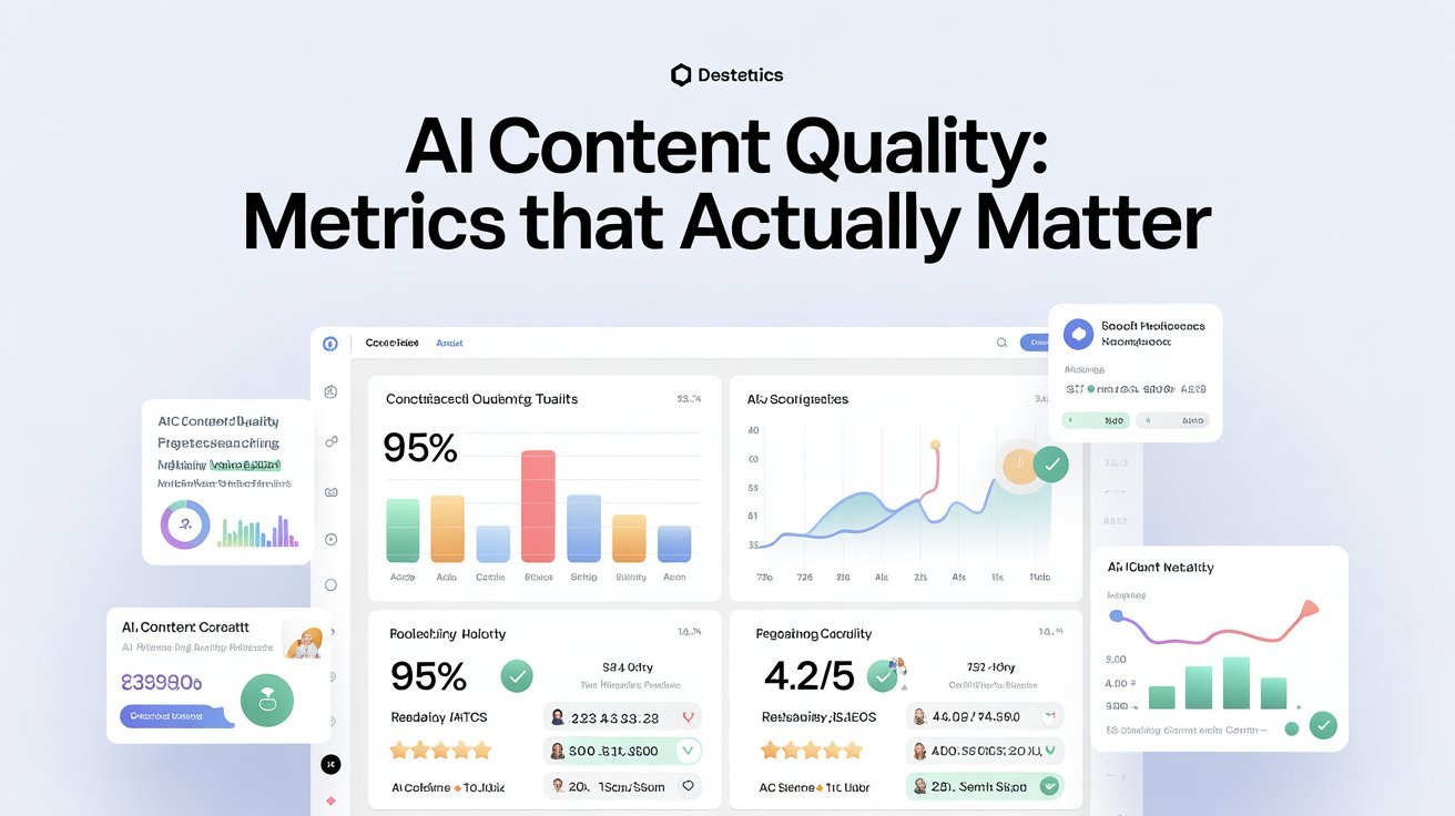 AI Content Quality Metrics That Actually Matter