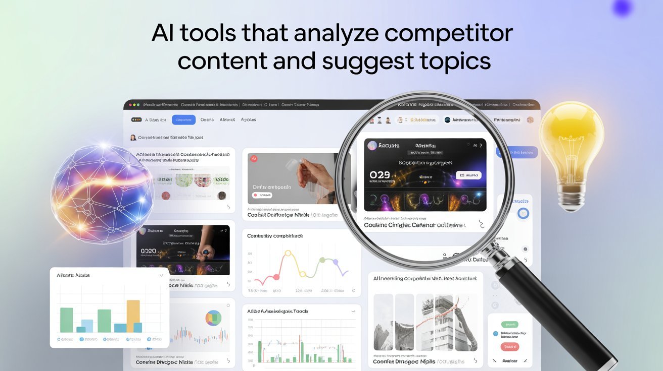 AI Tools That Analyze Competitor Content and Suggest Topics