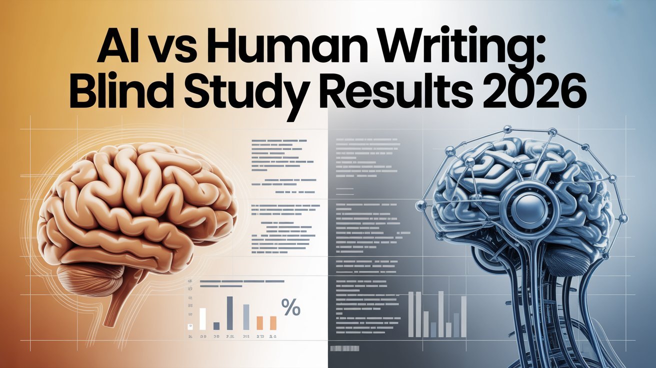 AI vs Human Writing Blind Study Results 2026