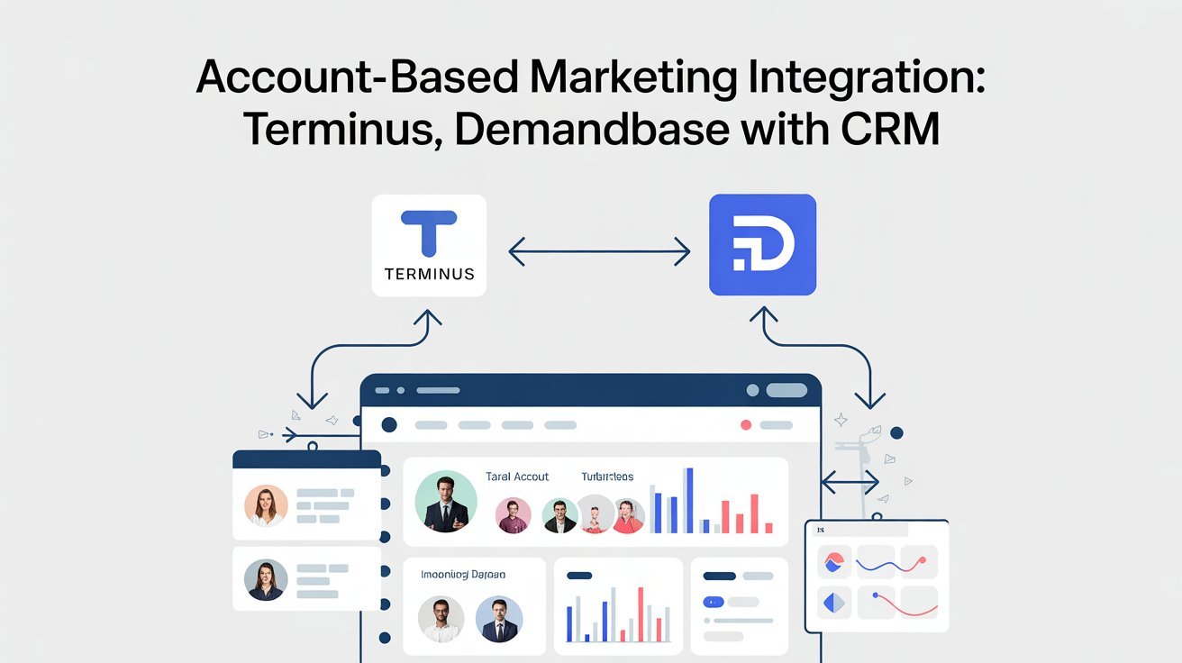Account-Based Marketing Integration Terminus, Demandbase with CRM