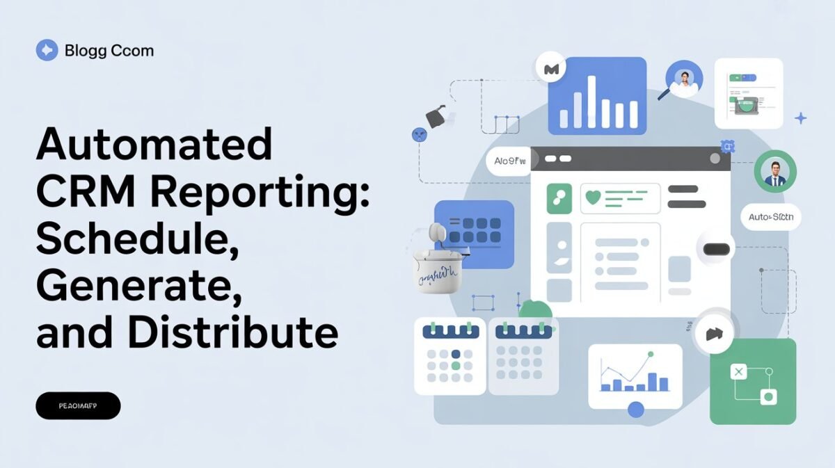 Automated CRM Reporting Schedule, Generate, and Distribute