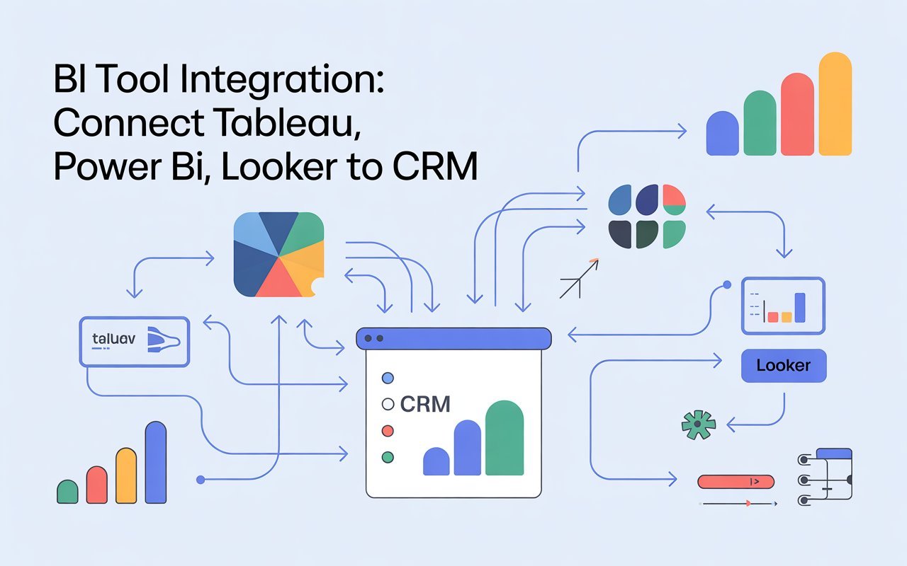 BI Tool Integration Connect Tableau, Power BI, Looker to CRM
