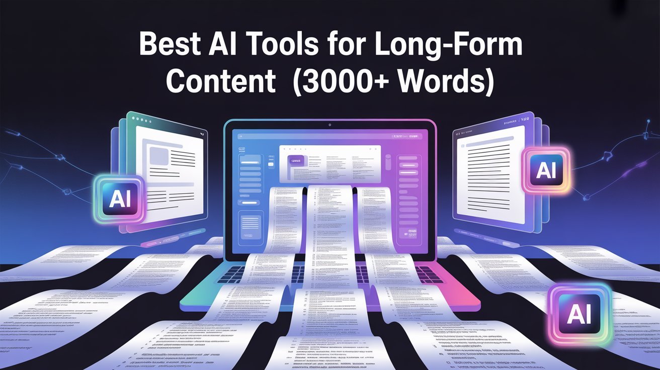 Best AI Tools for Long-Form Content (3000+ Words)