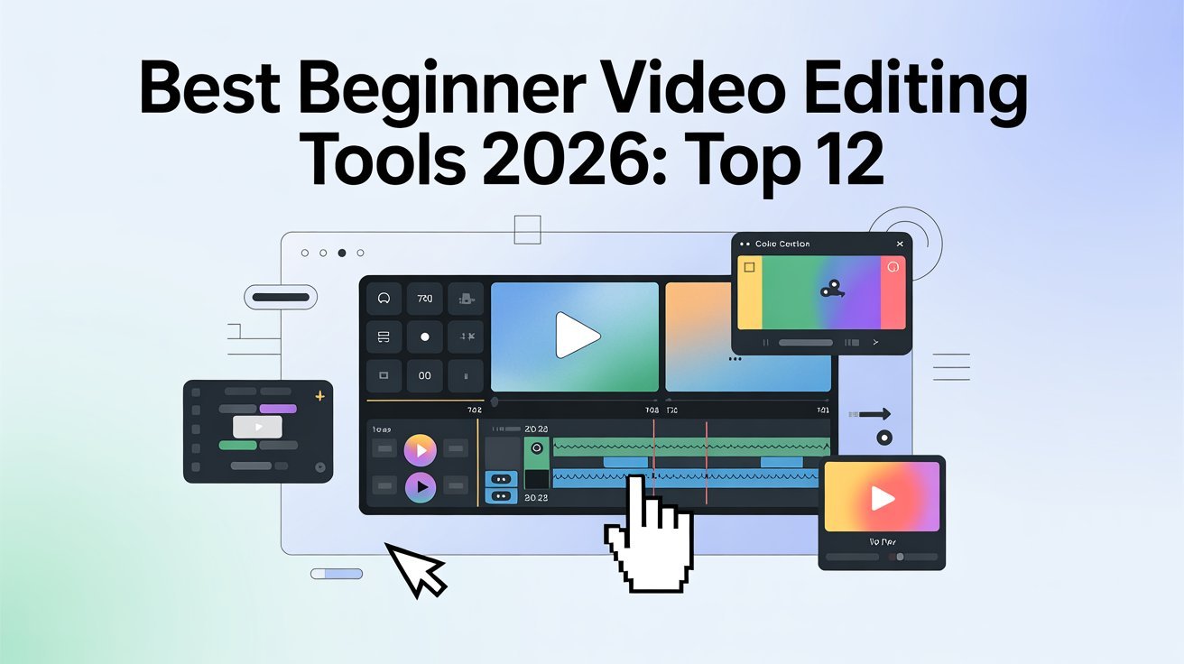 Best Beginner Video Editing Tools 2026 Top 12