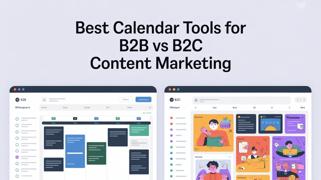 Best Calendar Tools for B2B vs B2C Content Marketing