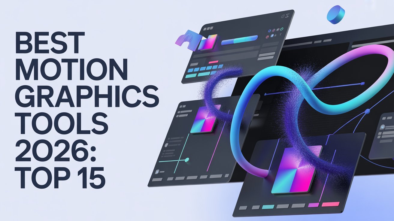 Best Motion Graphics Tools 2026 Top 15