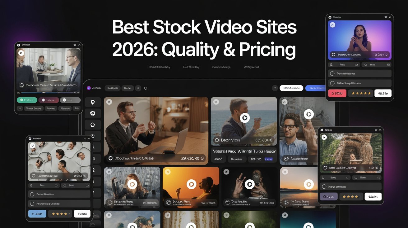 Best Stock Video Sites 2026 Quality & Pricing