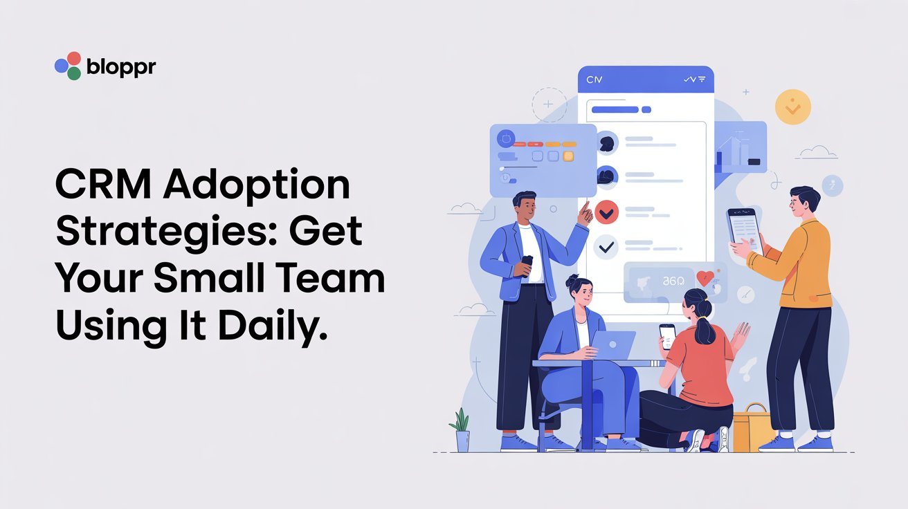 CRM Adoption Strategies Get Your Small Team Using It Daily