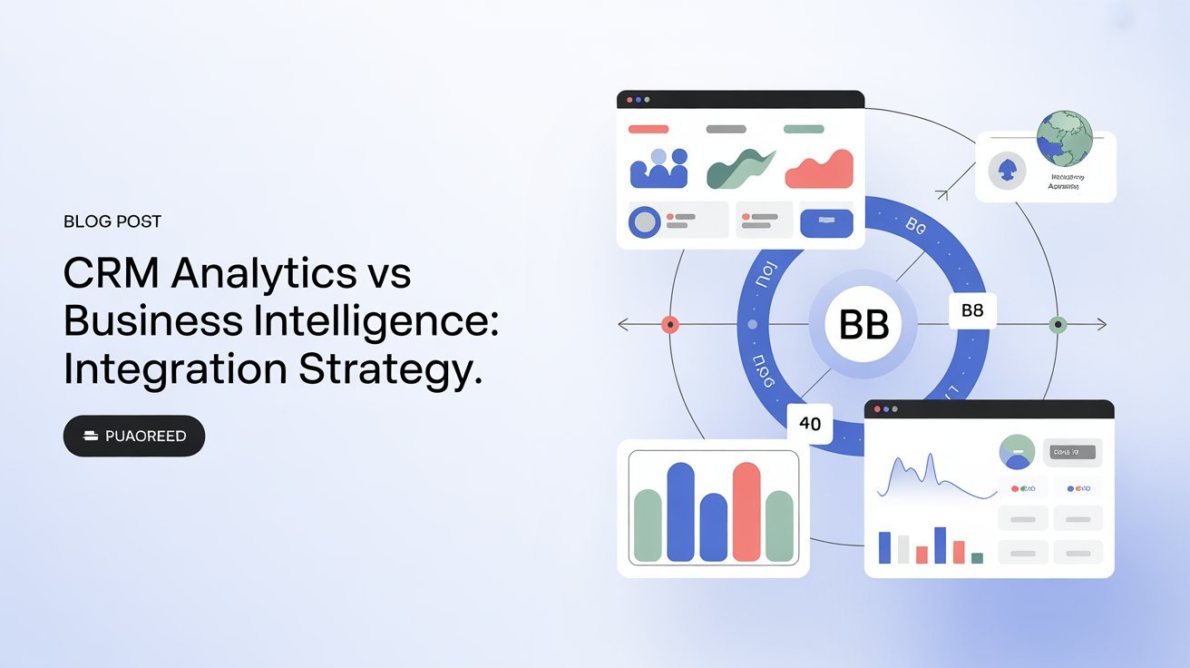 CRM Analytics vs Business Intelligence Integration Strategy