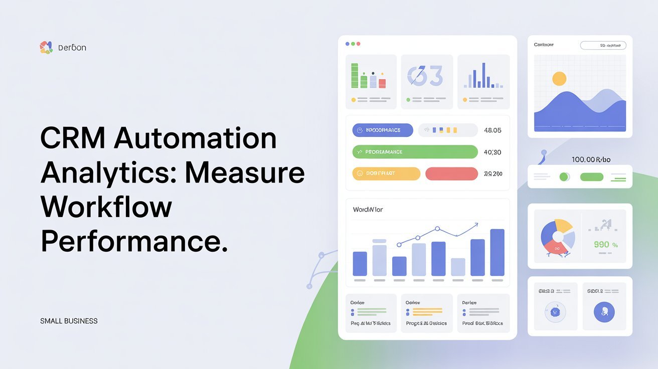CRM Automation Analytics Measure Workflow Performance