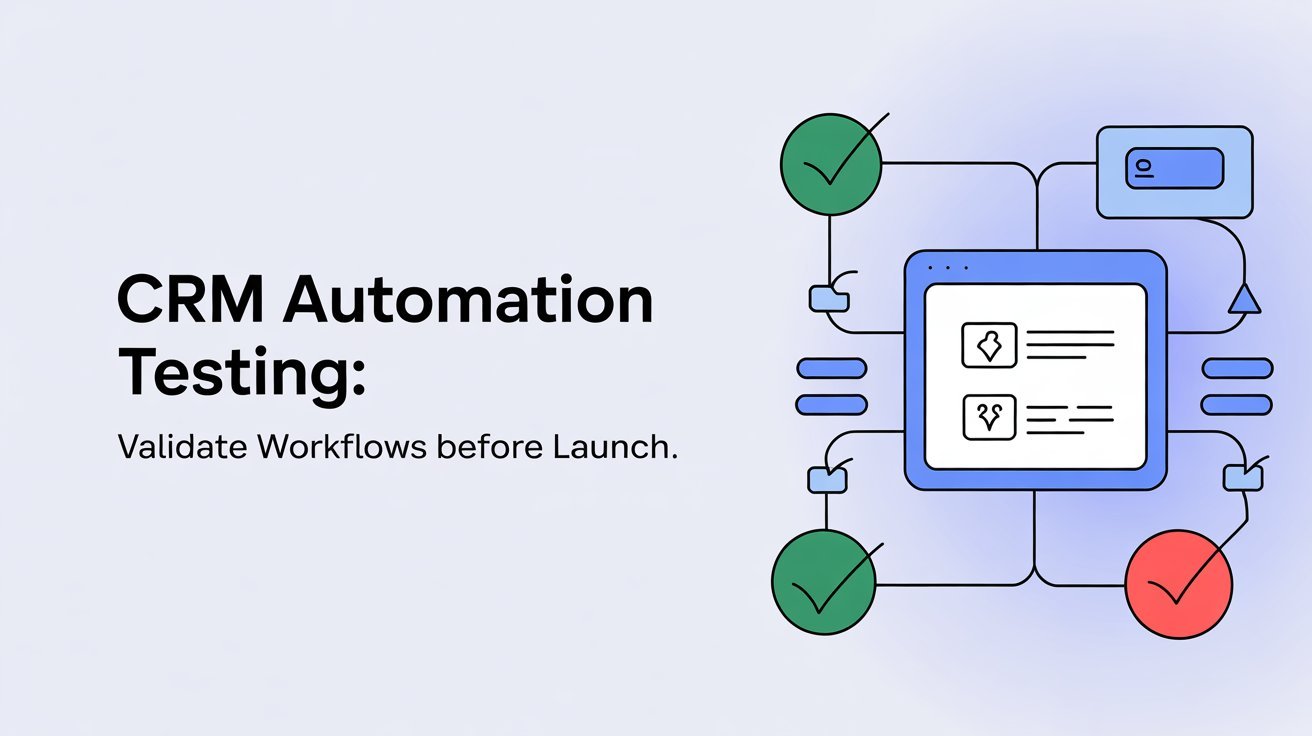CRM Automation Testing Validate Workflows Before Launch