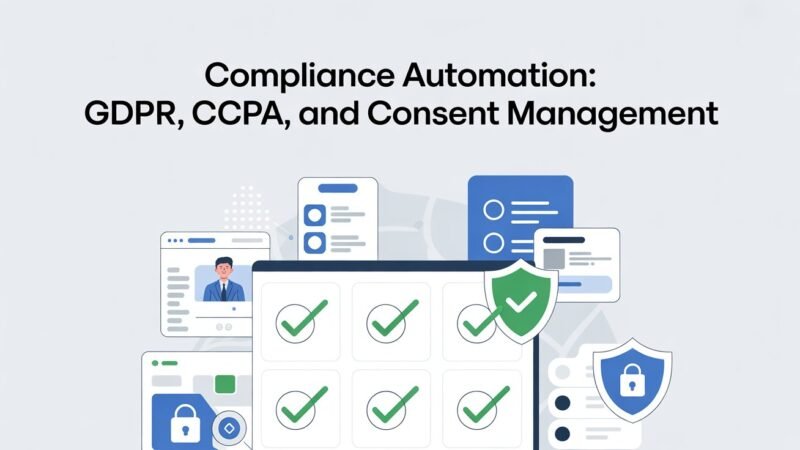 Compliance Automation GDPR, CCPA, and Consent Management