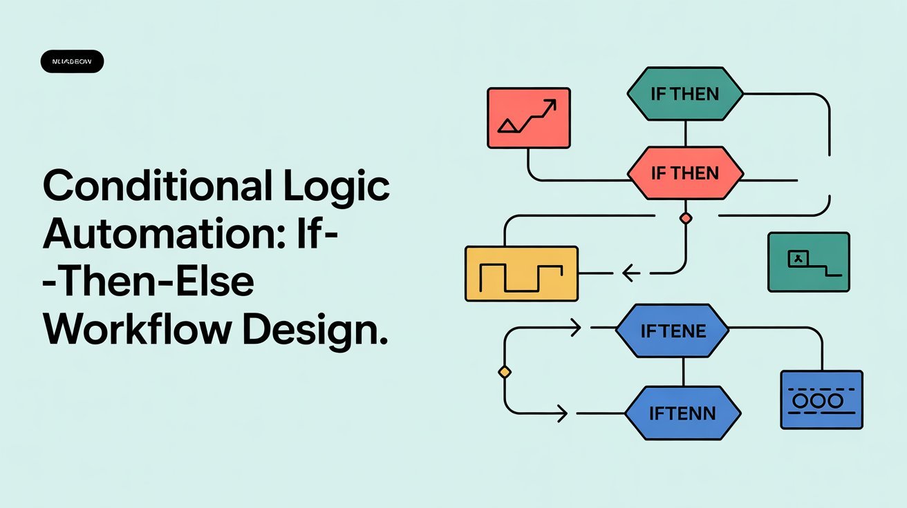 Conditional Logic Automation If-Then-Else Workflow Design