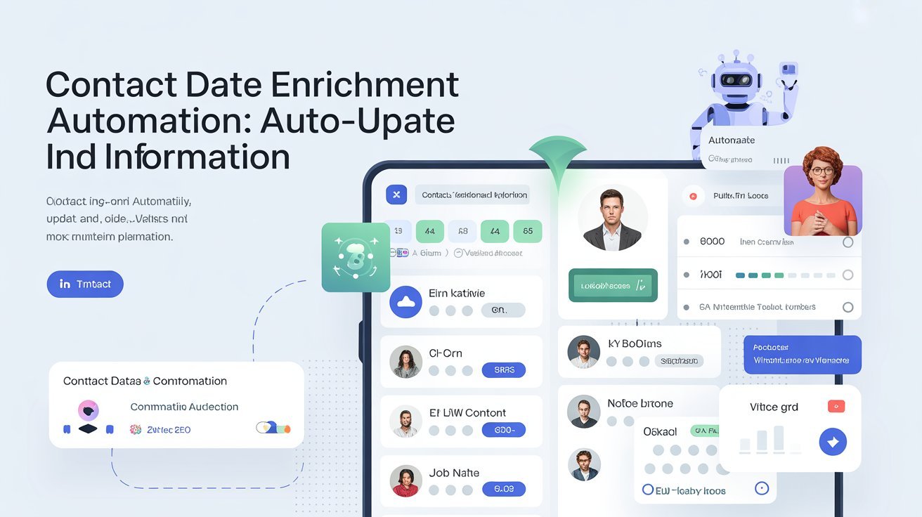 Contact Data Enrichment Automation Auto-Update Information