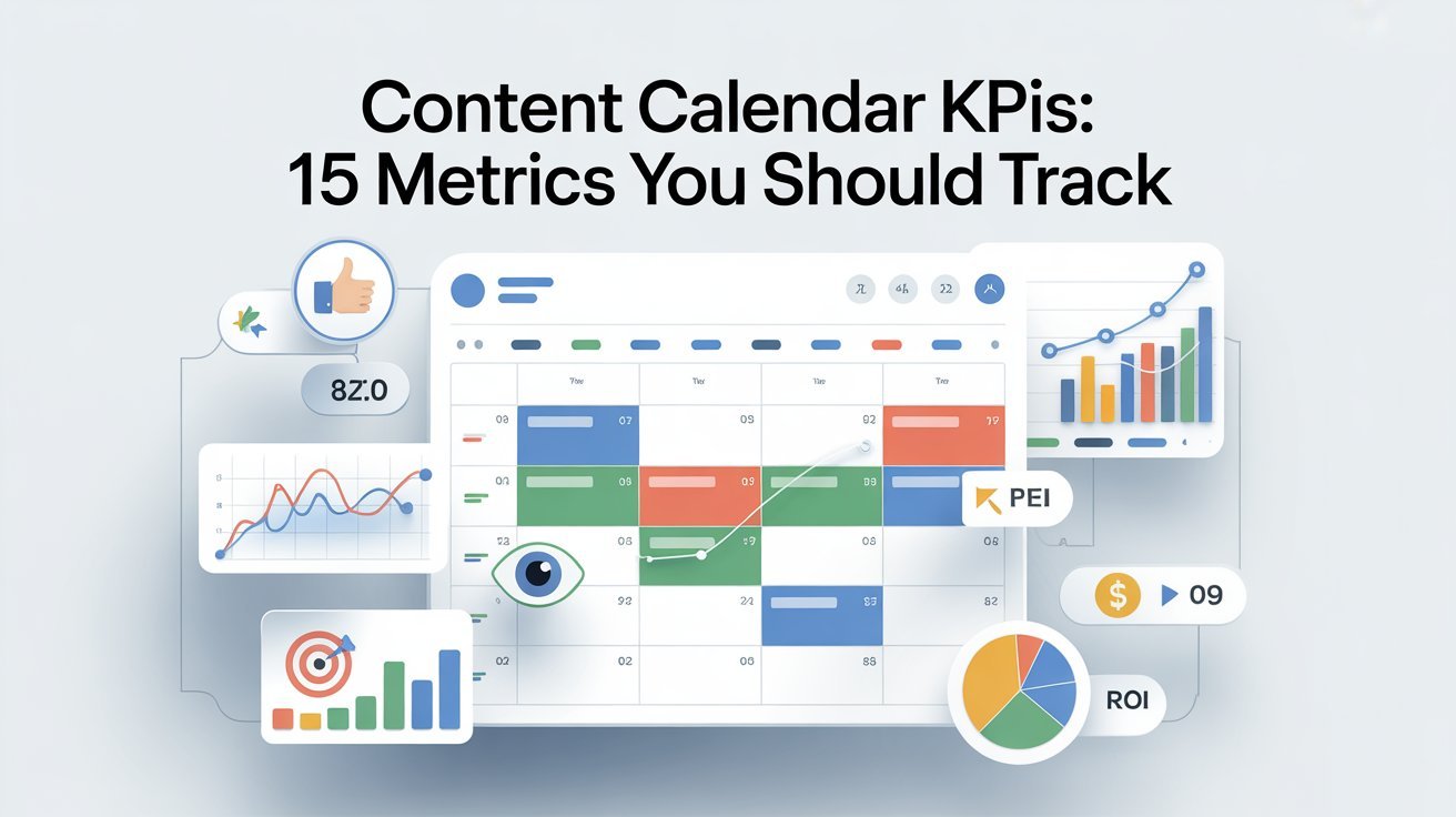 Content Calendar KPIs 15 Metrics You Should Track
