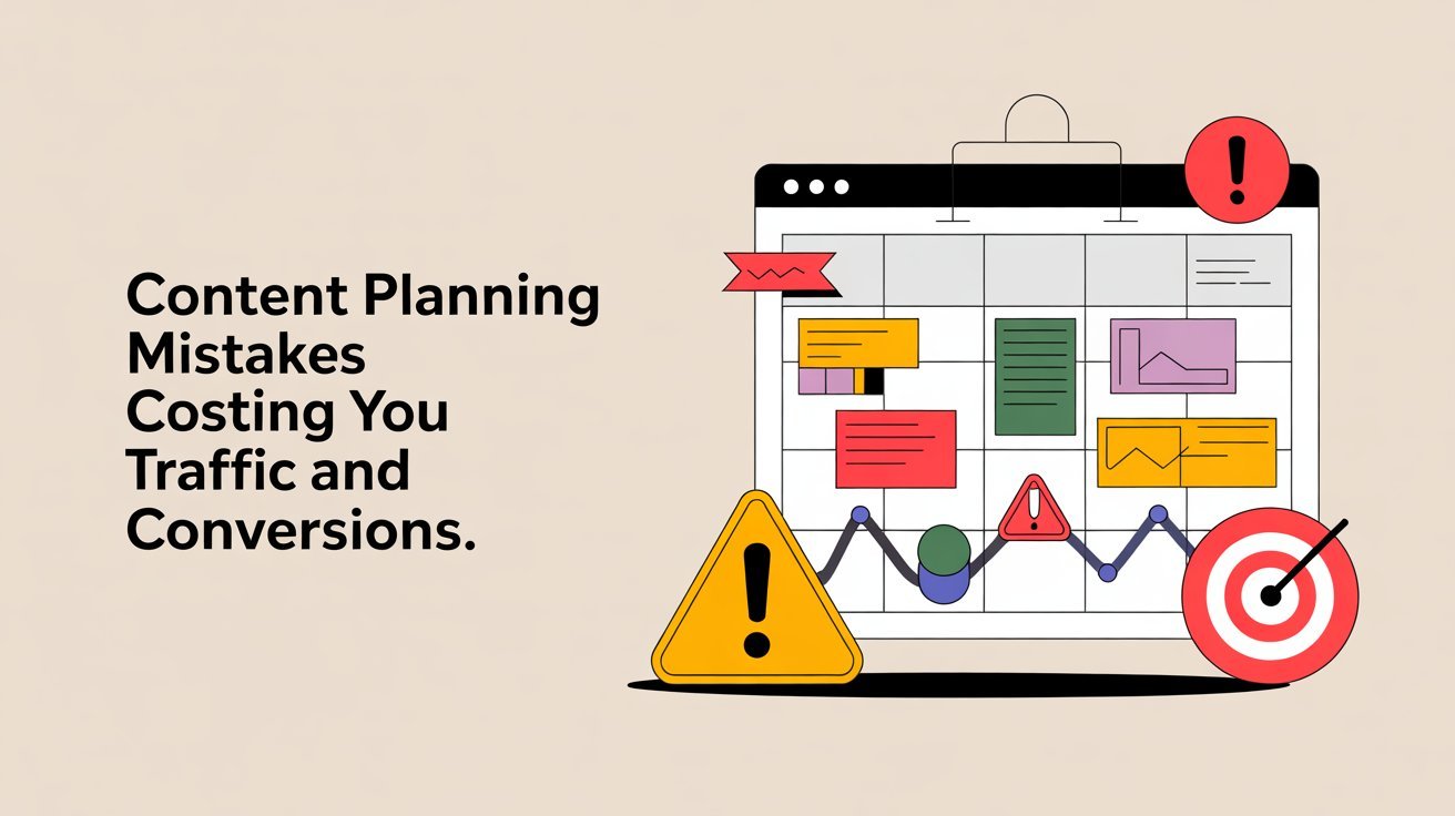 Content Planning Mistakes Costing You Traffic and Conversions