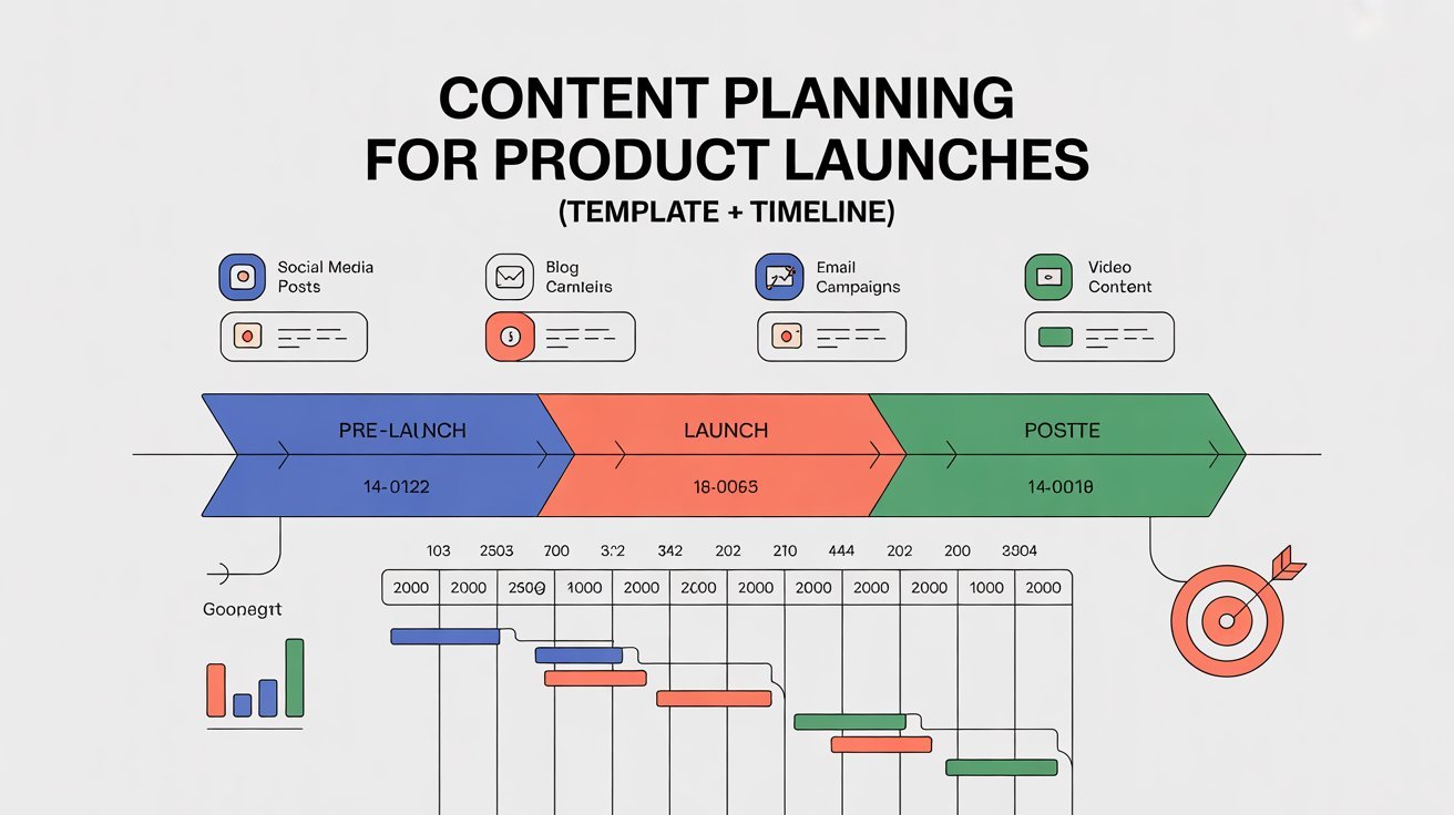 Content Planning for Product Launches (Template + Timeline)