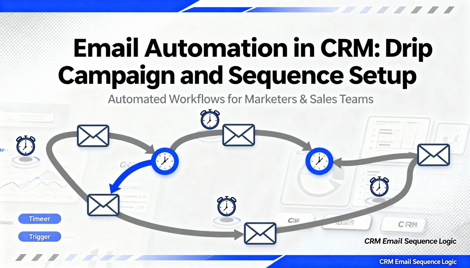 Email Automation in CRM Drip Campaign and Sequence Setup