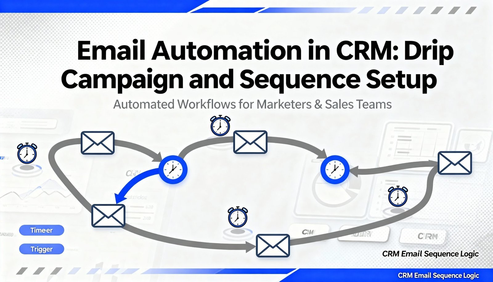 Email Automation in CRM Drip Campaign and Sequence Setup