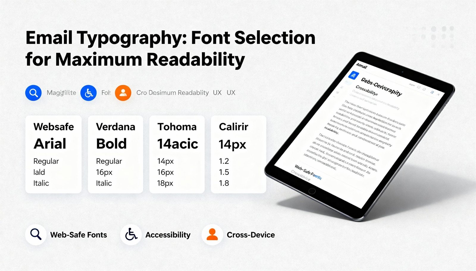 Email Typography Font Selection for Maximum Readability