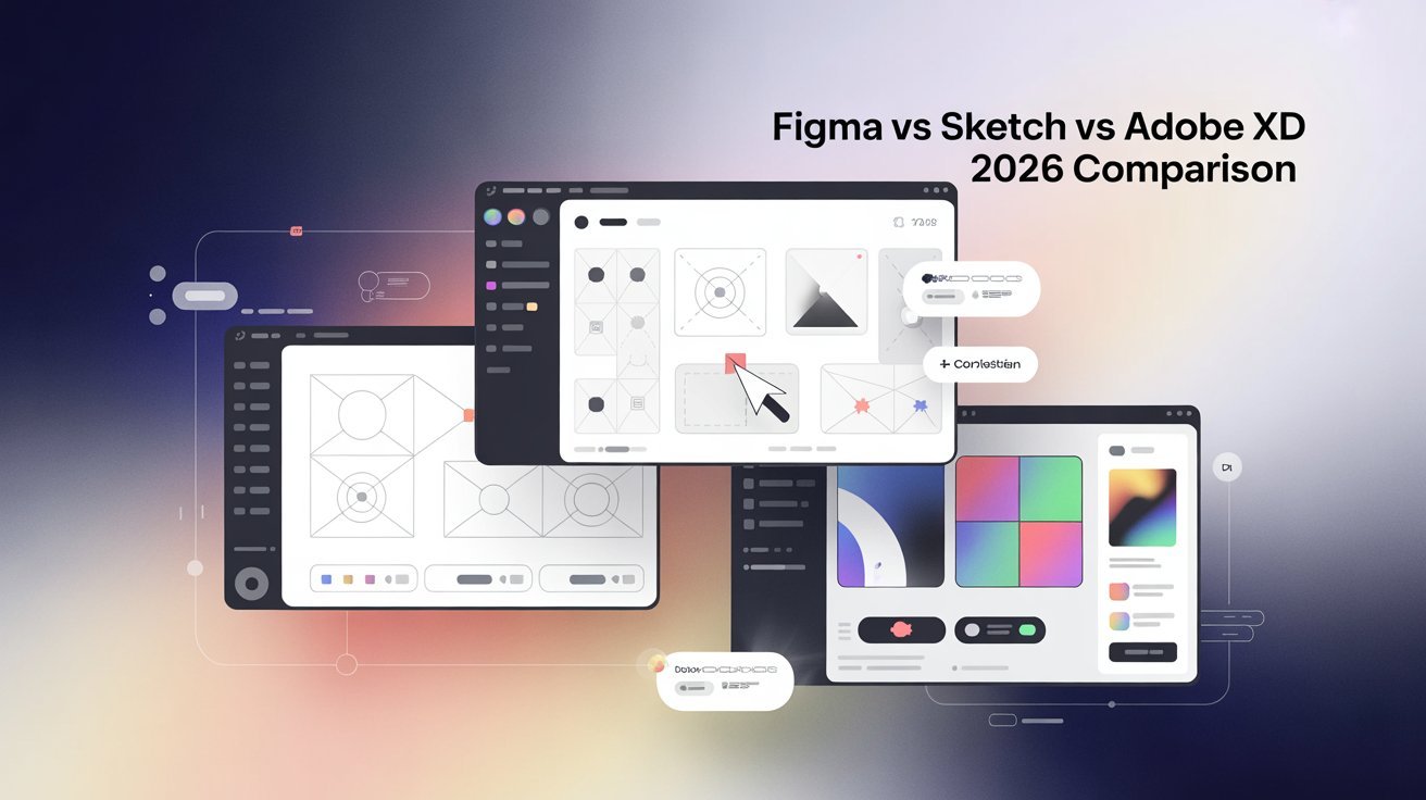 Figma vs Sketch vs Adobe XD 2026 Comparison