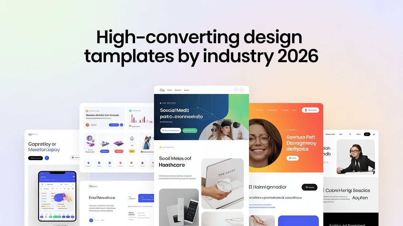 High-Converting Design Templates by Industry 2026