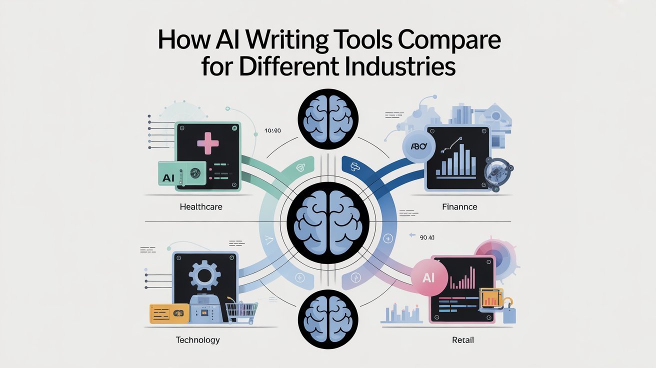 How AI Writing Tools Compare for Different Industries