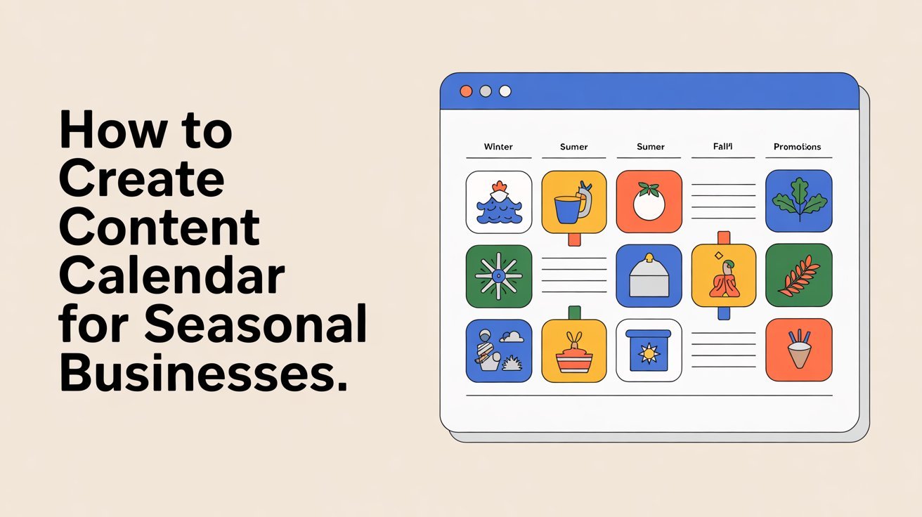 How to Create Content Calendar for Seasonal Businesses