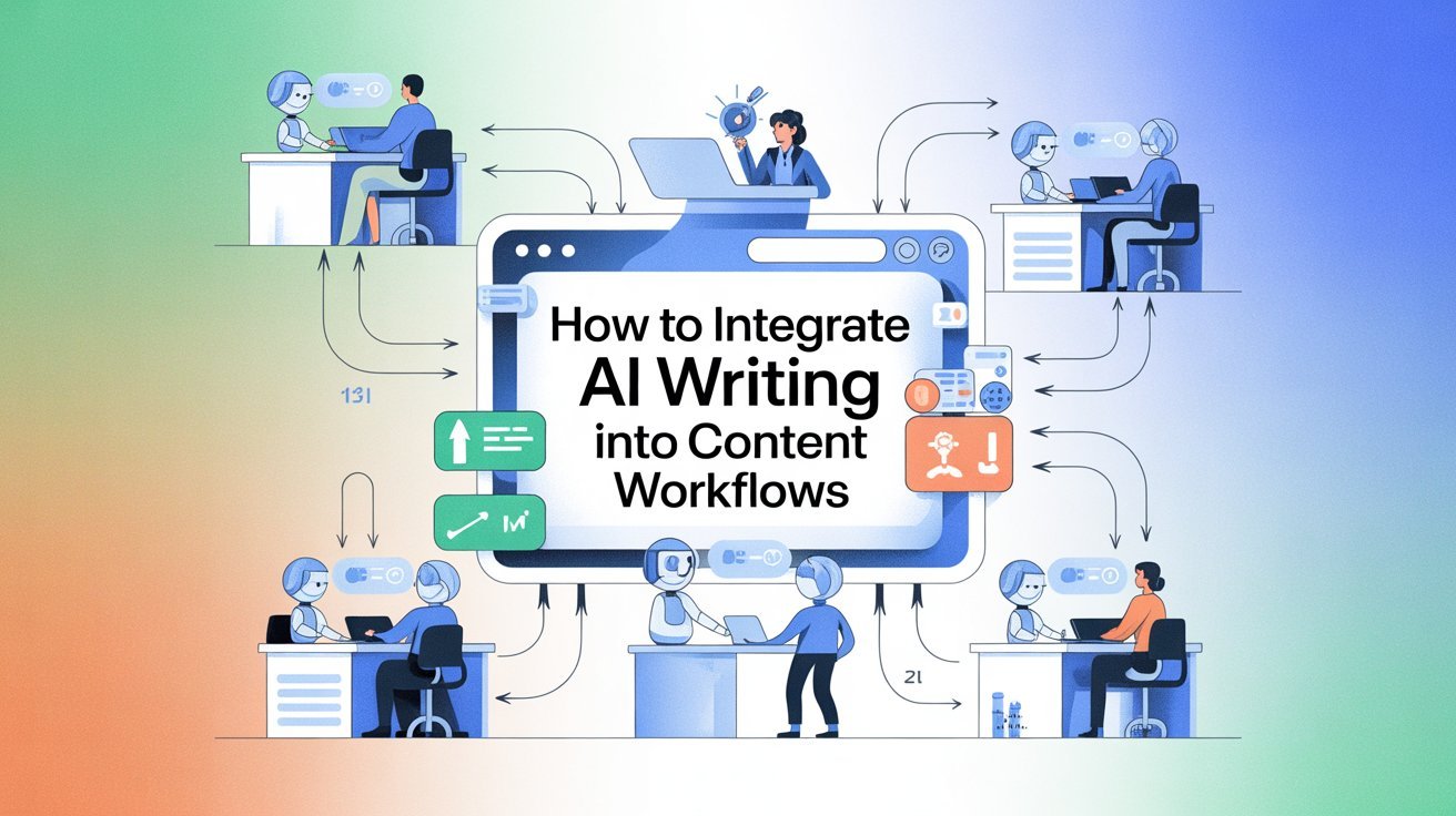 How to Integrate AI Writing into Content Workflows