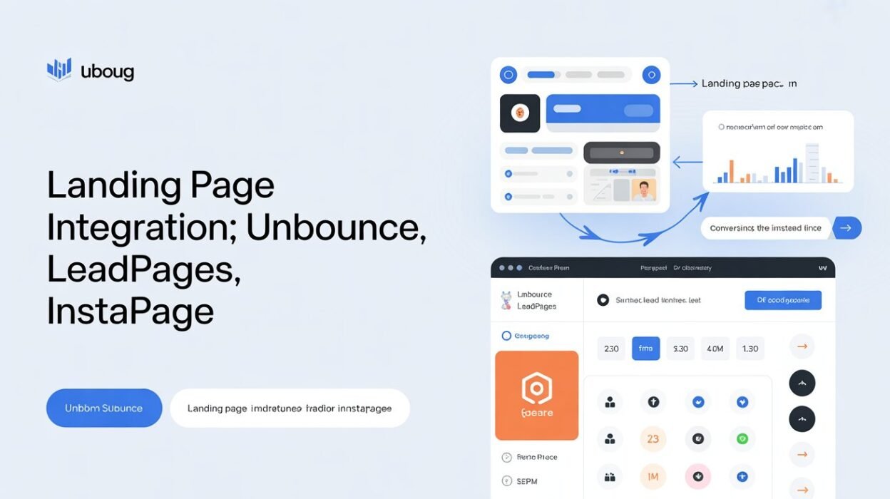 Landing Page Integration Unbounce, Leadpages, Instapage