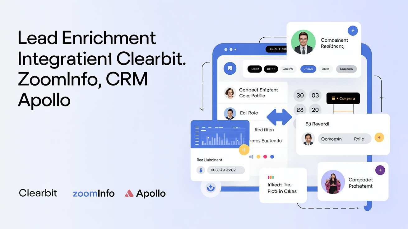 Lead Enrichment Integration Clearbit, ZoomInfo, Apollo