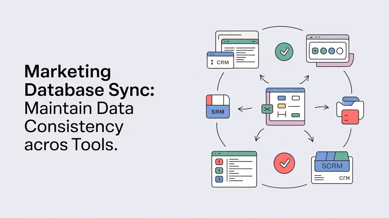 Marketing Database Sync Maintain Data Consistency Across Tools