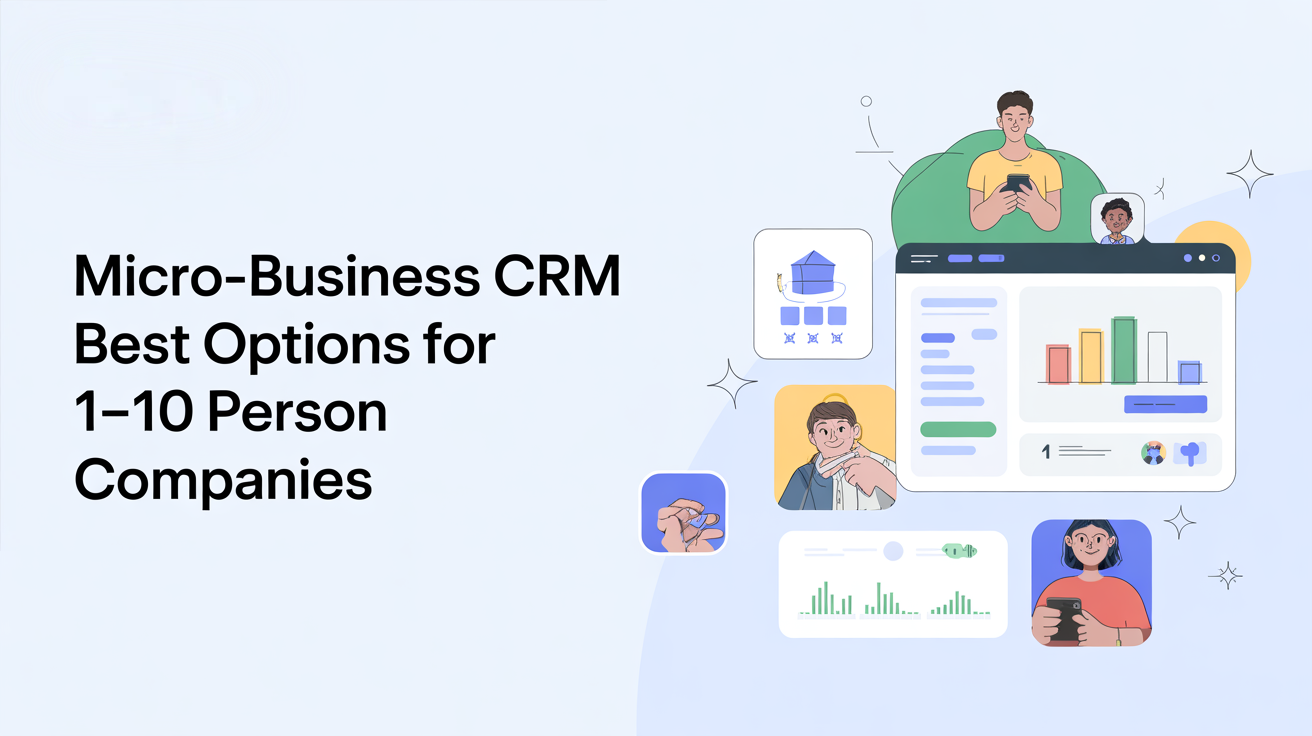 Micro-Business CRM Best Options for 1-10 Person Companies
